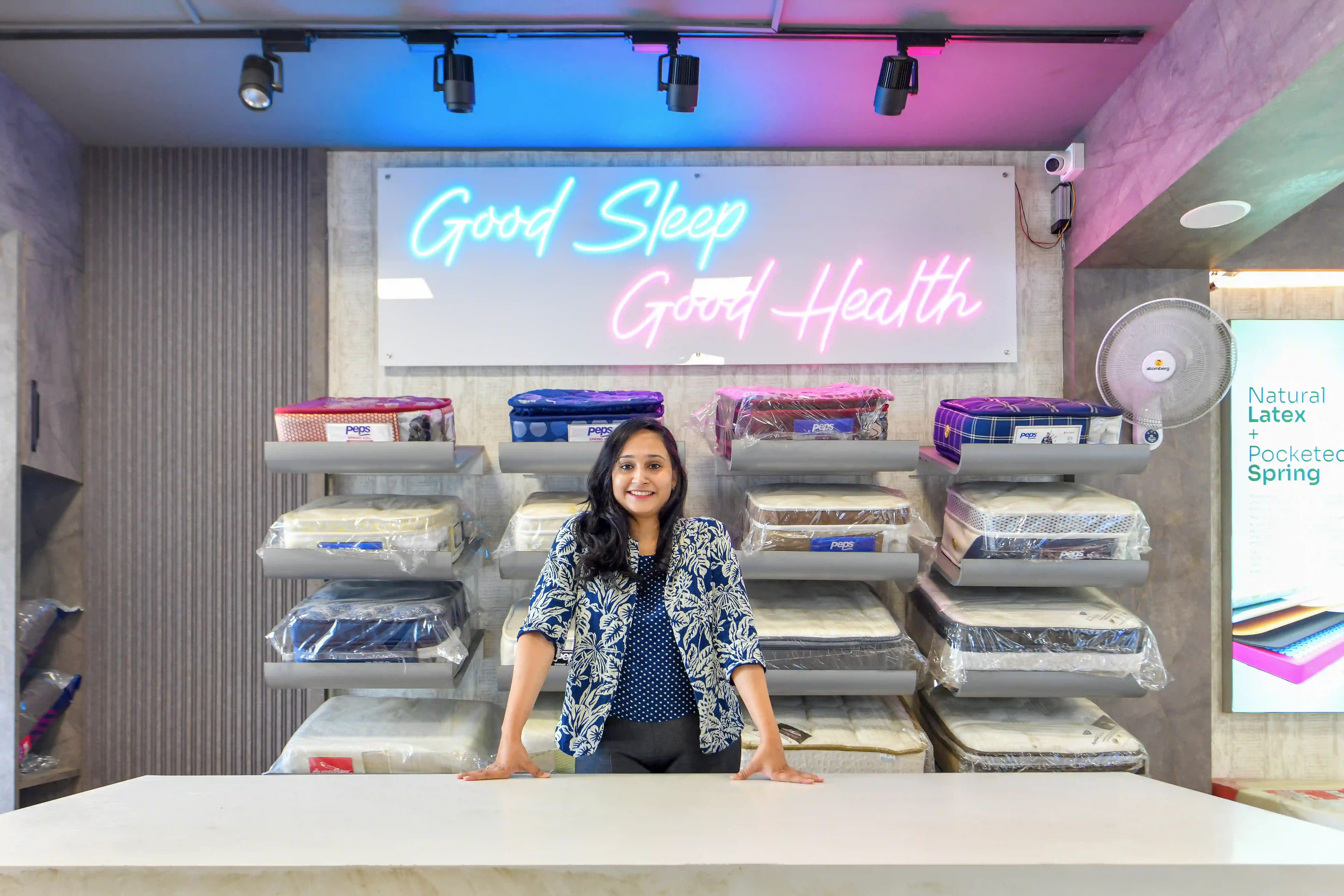 Universal Mattress commercial Interior Project